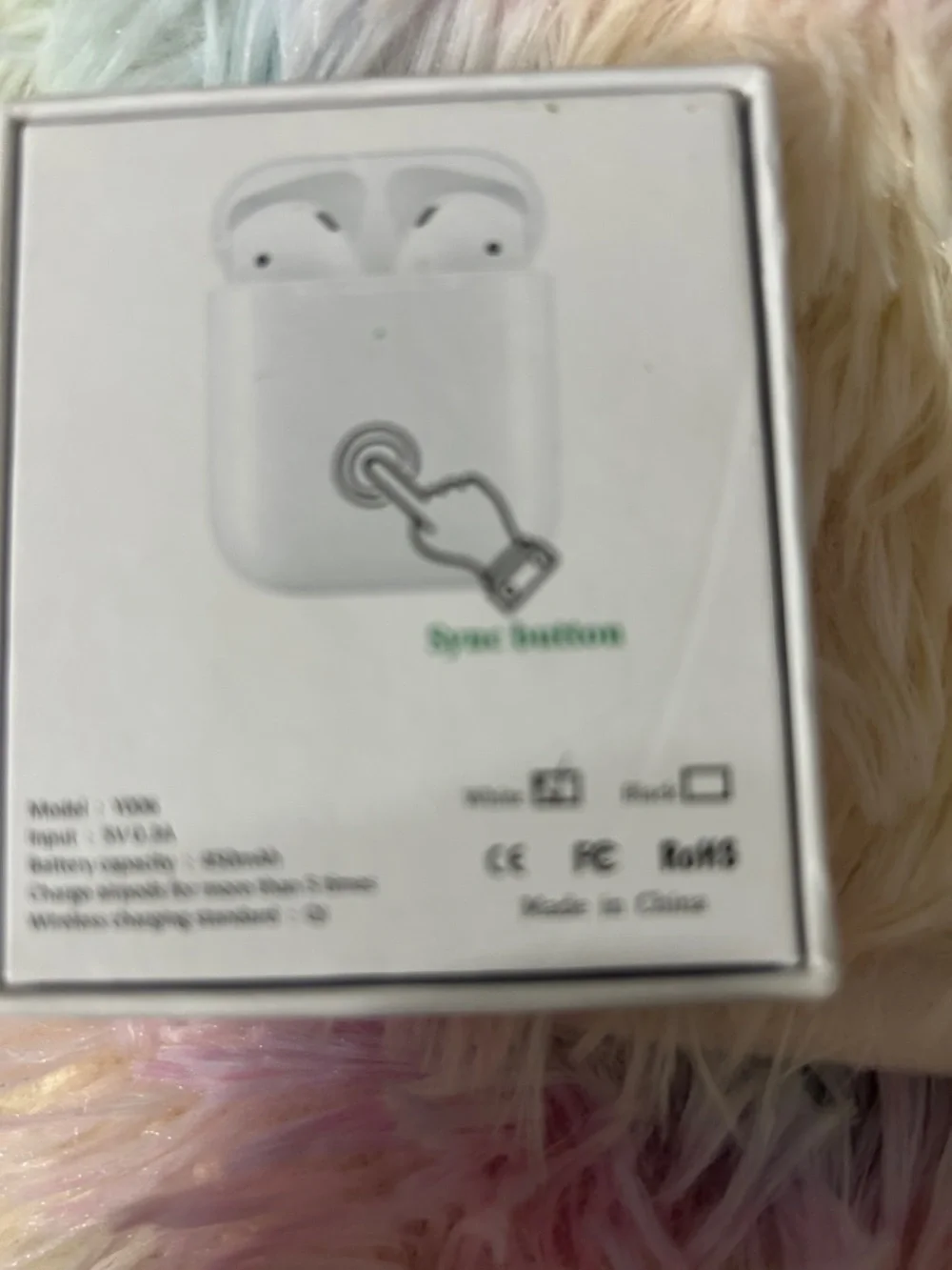 White AirPods Charging Case Accessory